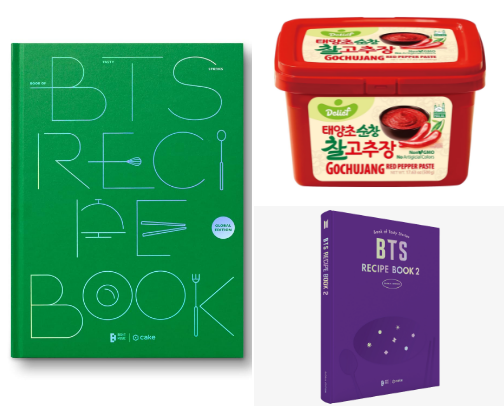 👩‍🍳 BTS Cookbook Collection: Cook, Bake & Dine Like ARMY cover photo collage