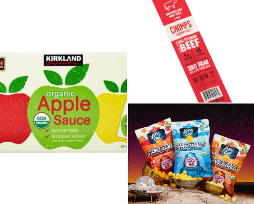 Clean Toddler Snacks cover photo collage