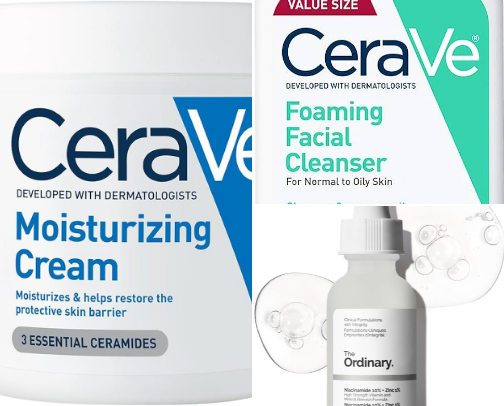 Skincare Products That Actually Work cover photo collage