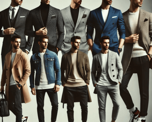 Men's Favorite Fashion: Top Styles and Trends to Elevate Your Wardrobe cover photo collage