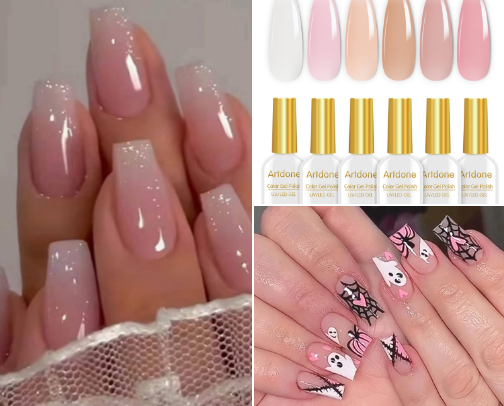 DIY go-to nail products cover photo collage