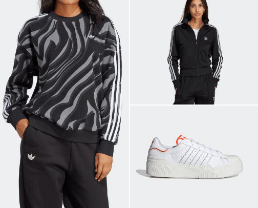 ADIDAS WOMAN cover photo collage
