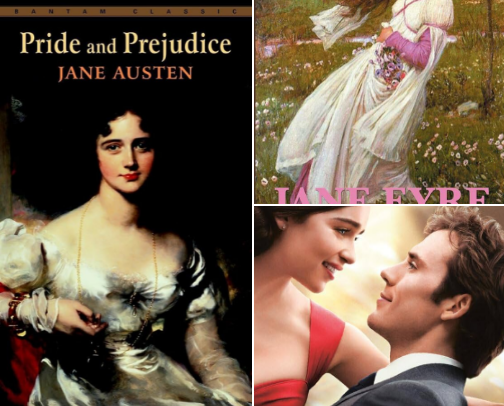 💌 Romance & Classic Books That Feel Like a Warm Hug cover photo collage