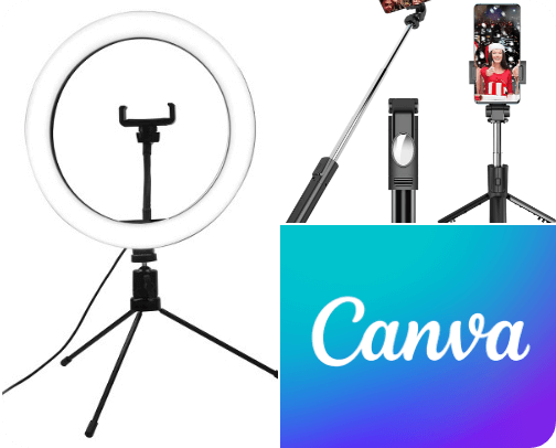 Content Creation cover photo collage