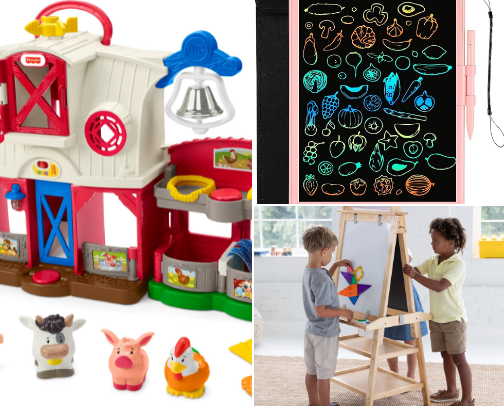 Busy Toddler Gift Recs🎁 cover photo collage