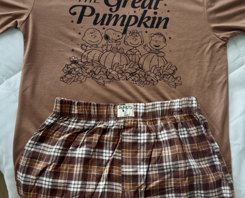 Walmart Fall Snoopy PJ's! cover photo collage