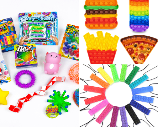 Sensory Toys That Help With Meltdowns cover photo collage
