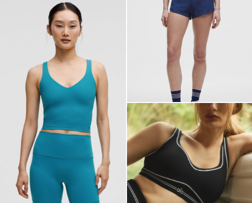 athletic/workout sets cover photo collage