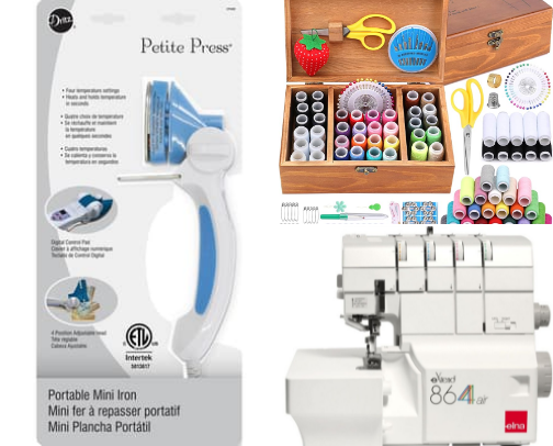 Sewing & Quilting Essentials for Cozy Creators cover photo collage