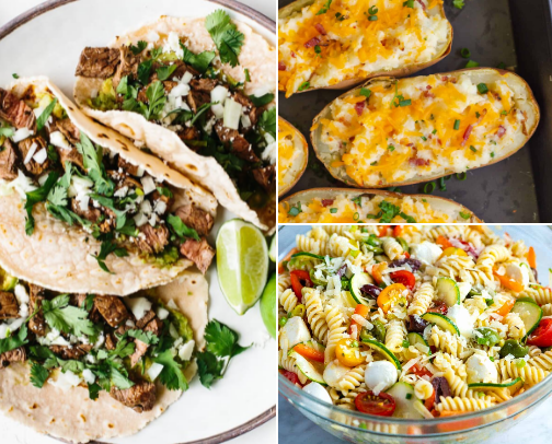 Family Dinner Favorites cover photo collage
