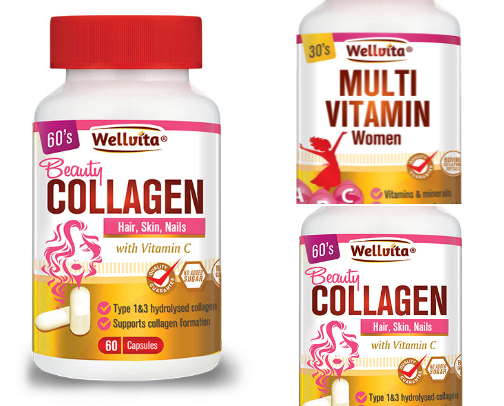 WELL+Vita the Best suplements cover photo collage
