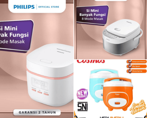 Perangkat Elektronik Dapur cover photo collage