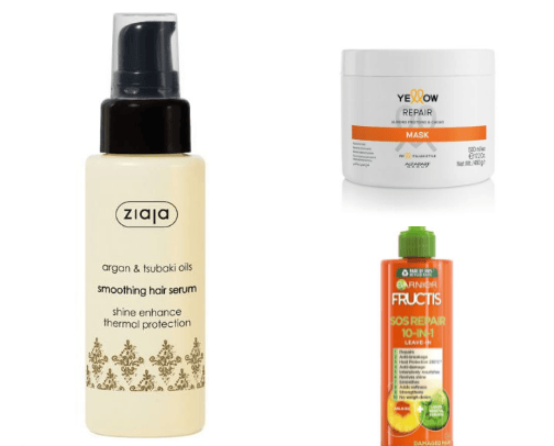 Haircare cover photo collage