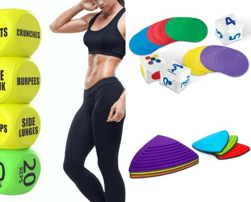 Screen-Free Family Fitness Games & Equipment cover photo collage