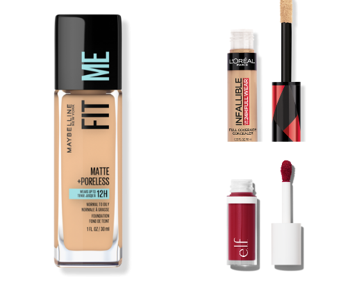 Budget Friendly Makeup Finds cover photo collage