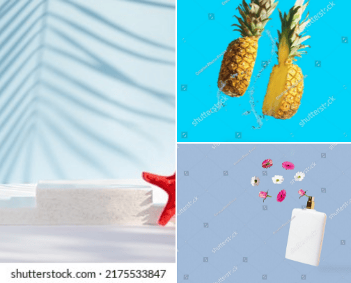PERFECT summer stock photos for blogs and social media cover photo collage