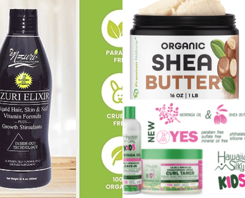 Hair Growth Recommendations cover photo collage