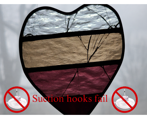 Stained glass suncatchers - How to safely display them safely inside your home cover photo collage