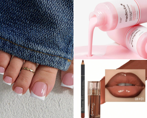 Shein Beauty & Health Faves cover photo collage