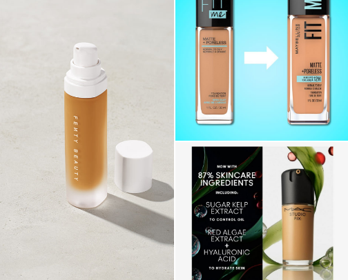 Foundation favs for women with oily skin cover photo collage
