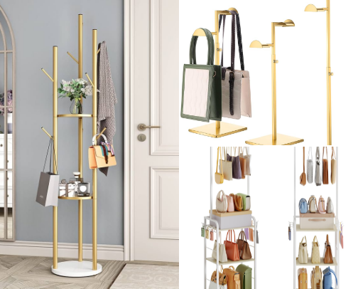 Purse Storage Ideas — every way to display those gorgeous bags we love cover photo collage
