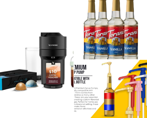 My Home Iced Coffee (Latte) Must Haves! cover photo collage