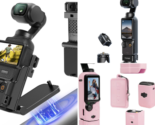 DJI Osmo Pocket 3 Accessories cover photo collage