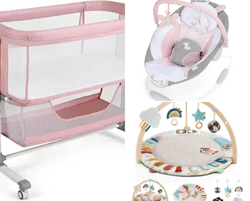 Cute needs for your baby girl cover photo collage
