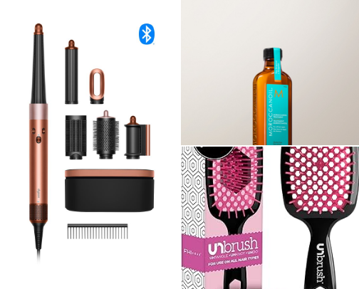 Hair Products for the Busy Mom cover photo collage