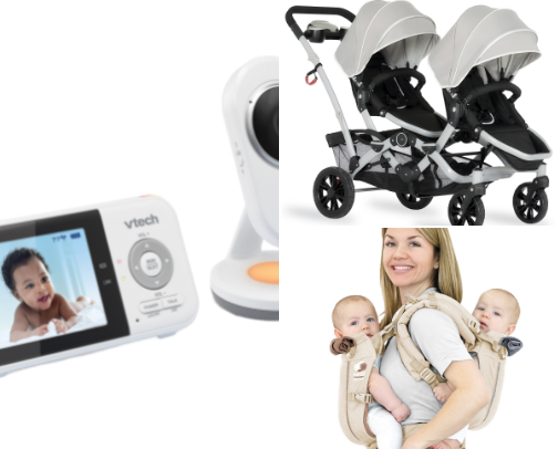 Twin Mom Survival Kit cover photo collage