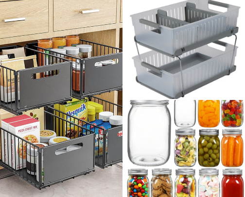 The Pantry Glow-Up - Essentials for a Tidy Kitchen cover photo collage