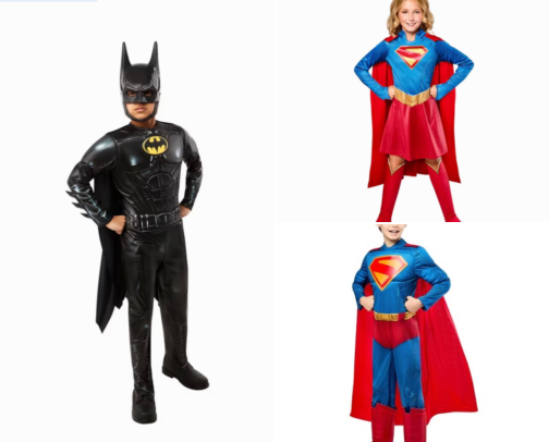 Super Hero Kids Halloween Costumes cover photo collage