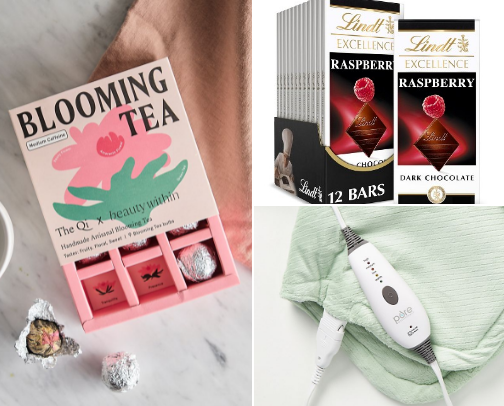 Period necessities I cannot go without! cover photo collage