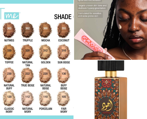 My favorite beauty recs cover photo collage