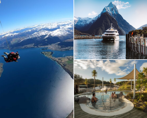 Tour Guide To NZ - Top Places To Visit While In NZ cover photo collage