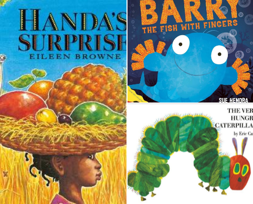 Nostalgic children's books cover photo collage