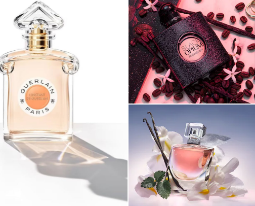 Favorite perfumes-Velvet Scent cover photo collage