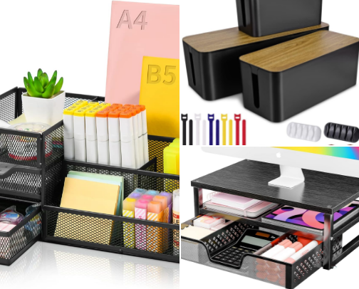 Top 15 Office Accessories to Upgrade Your Workspace cover photo collage