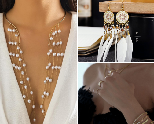 fashion and accessories cover photo collage