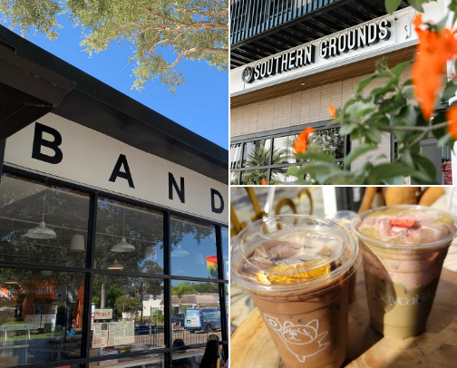 Coffee in st pete cover photo collage