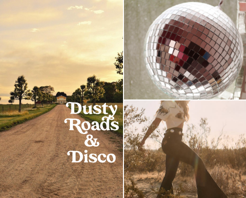🤎Dusty Roads & Disco: My Boho Western Style 🌾✨ cover photo collage