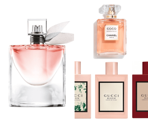 Perfumes for date night! cover photo collage