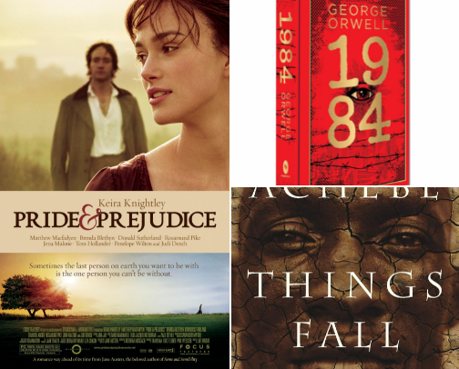 My Favourite Fiction/Classic Books cover photo collage