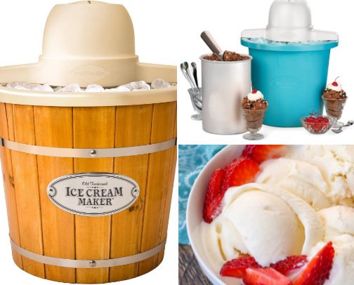 Ice cream bar cover photo collage