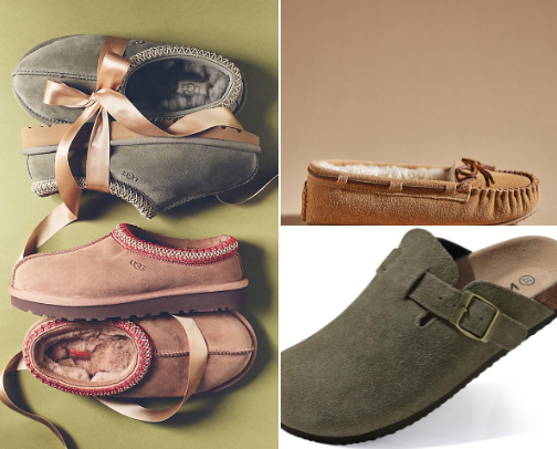 Shoes, slippers & boots for women cover photo collage