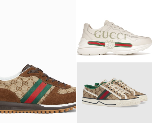 Gucci Sneakers - Good enough to wear everyday. cover photo collage
