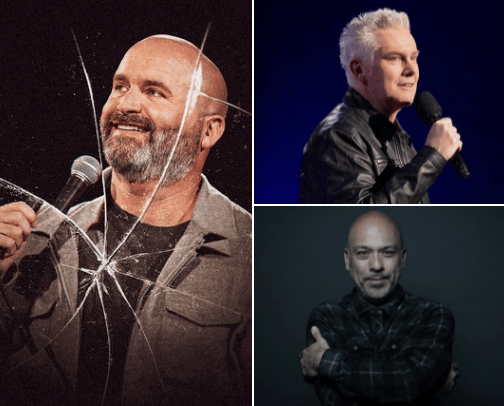 Top 20 Comedians Touring This Summer cover photo collage