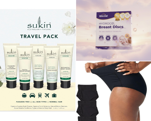 What I Actually Used in My Hospital Bag (Minimalist Mum Edition) cover photo collage