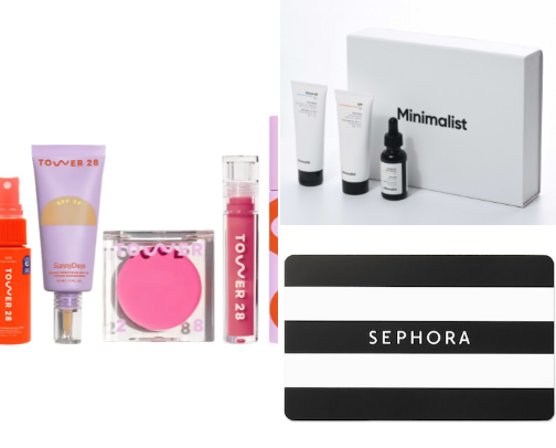 My favorite beauty recs cover photo collage