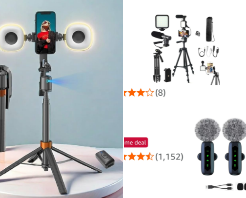 Content Creator Gadgets 📲 cover photo collage